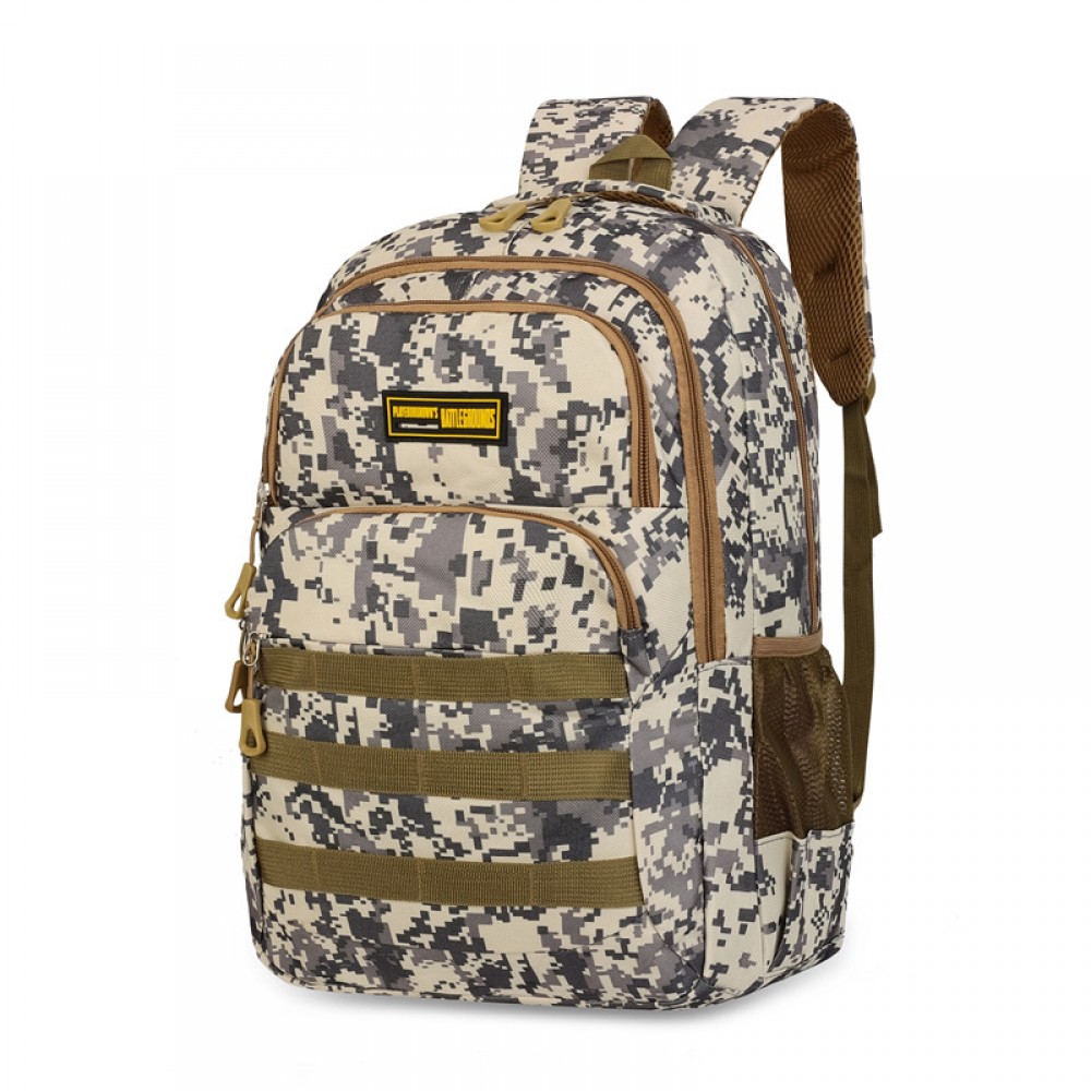 Foreign Trade Camouflage Backpack for Boys – High School and Middle School Summer Camp, Large-Capacity Outdoor Travel Backpack for Girls