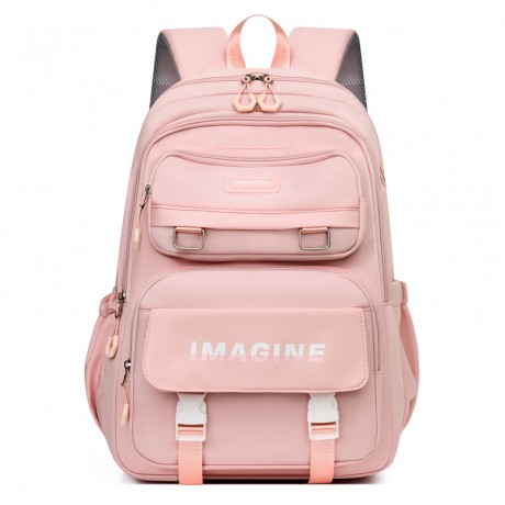 Manufacturer’s Backpack for Girls: Lightweight, Waterproof, Dual-Shoulder School Bag for Upper Elementary (Grades 3–6) and Middle School Students, Instagram-Style