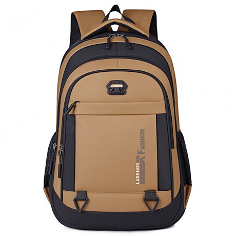 Lightweight, burden-reducing Korean-style backpack for men and women—minimalist, solid-color, collegiate-style backpack for students and travelers