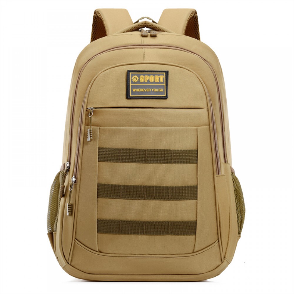 Cross-border e-commerce unisex backpack — trendy school bag for junior and senior high school students, travel backpack, Korean-style casual laptop bag