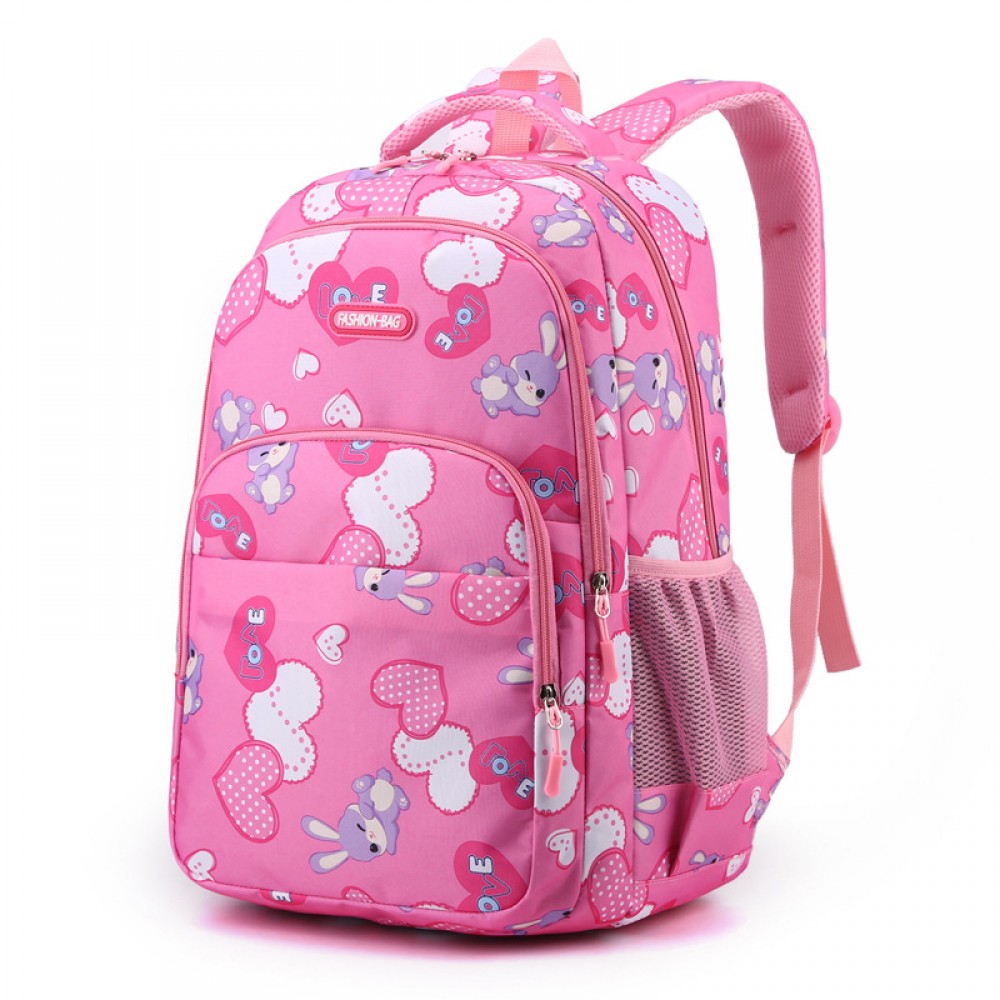 Cross-border Export Backpack for Girls: Fashionable, Large-Capacity School Bag for Elementary School Girls – Japanese-Inspired Fresh Color-Blocking Design